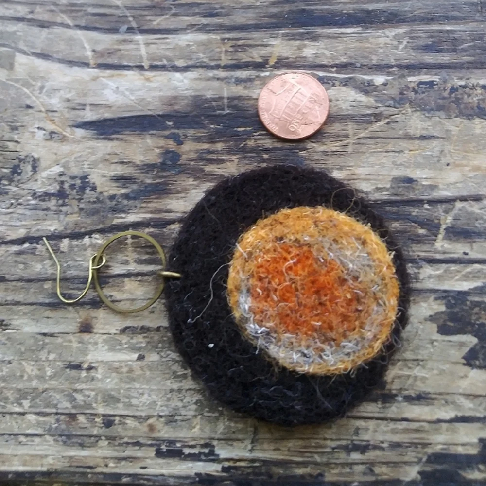 'Got Soul' Statement Earrings XXL - Picture 4 of 4